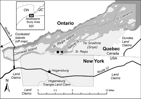 Fishing in Akwesasne prohibited to non-tribal members for now