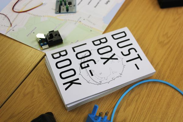 Dustbox Logbook with monitoring instructions and space for recording observations.