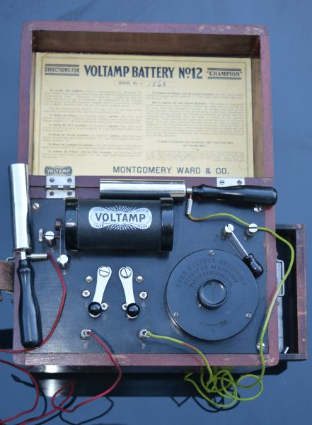 Antique Voltamp Electro-shock Therapy Device