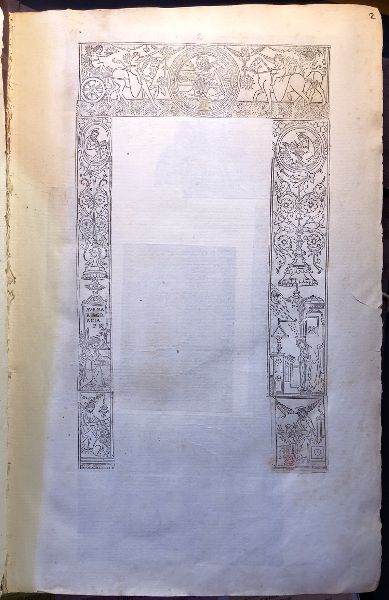Ornate page border with no text within it.