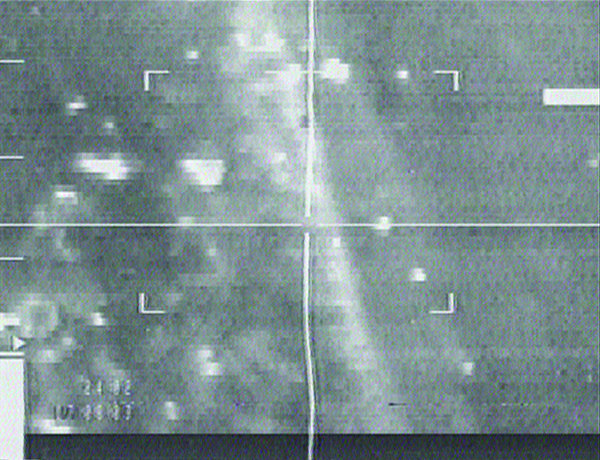 A landscape in crosshairs, an operational image from the perspective of targeting.
