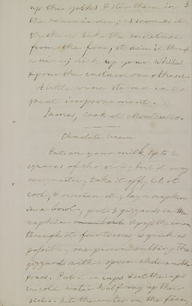Handwritten journal page