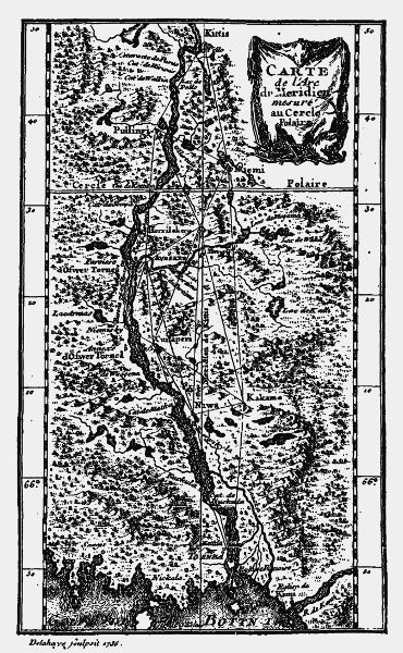 A map view of a landscape, featuring topographic details about height of terrain.