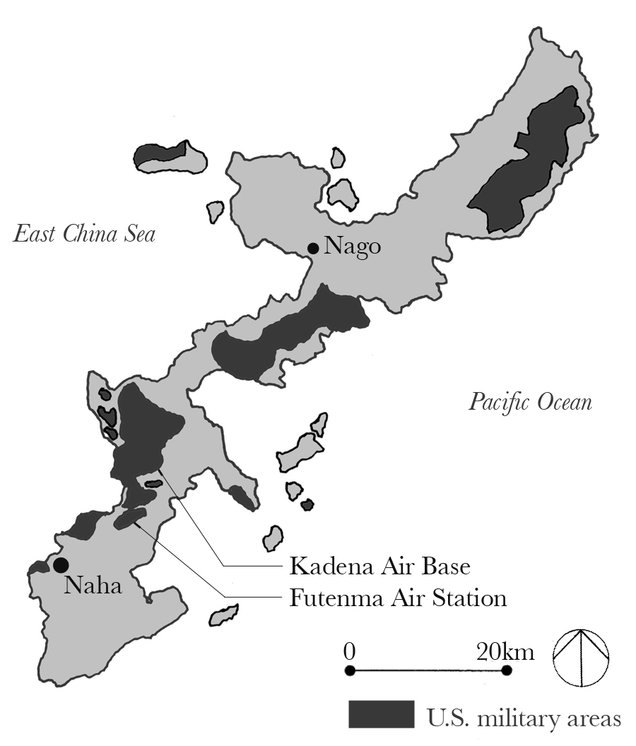 An example geopolitical map that was prepared by a professional cartographer.