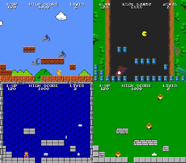 Super Mario Bros. Live Stream w/ Samus, Mega Man, Link, Bill R, Simon & Mario